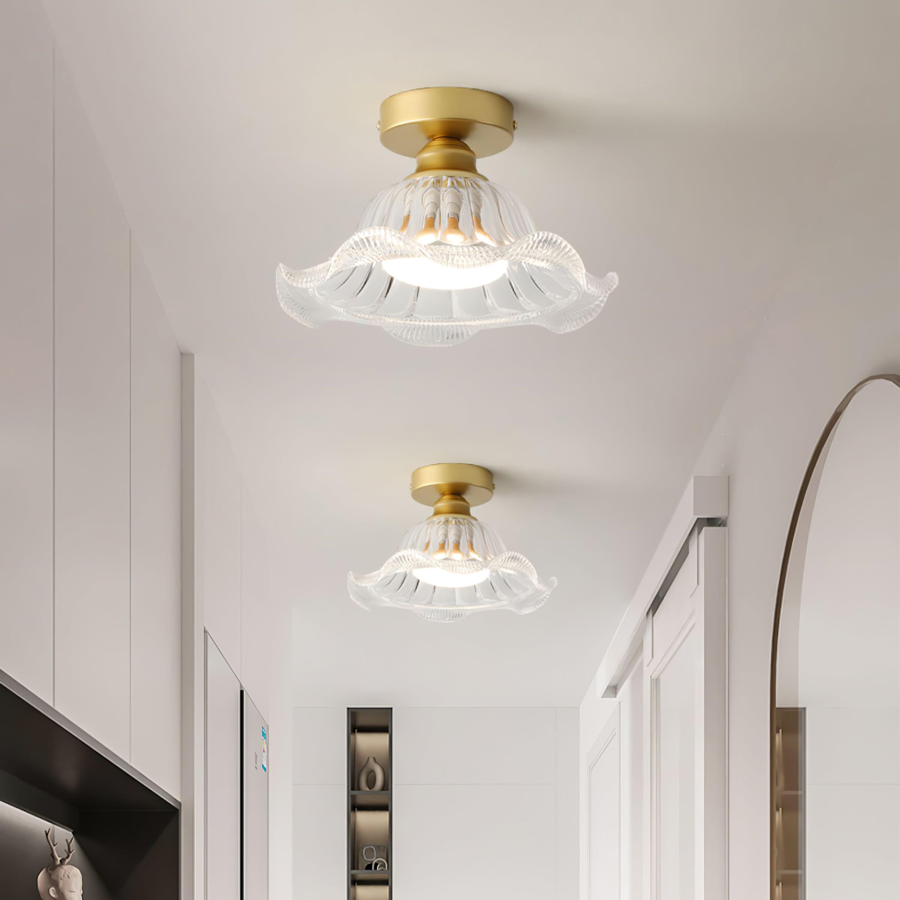 Rosa Glass Ceiling Lamp