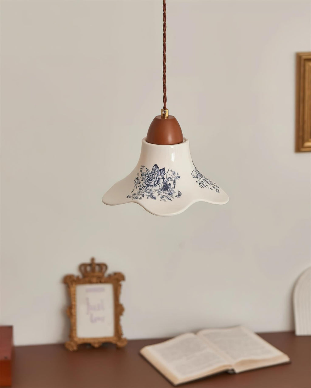 Rosalie Ceramic Pendant Lamp