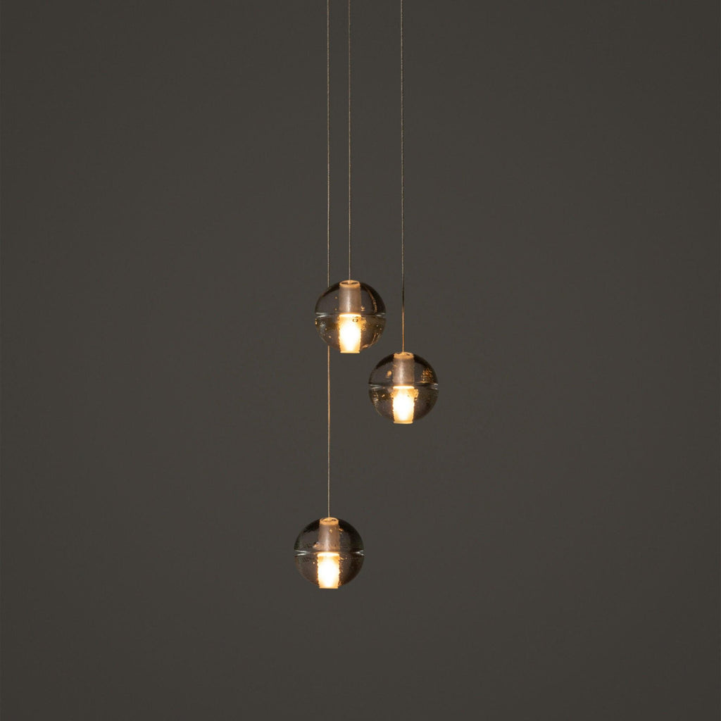 Round K9 Crystal Chandelier