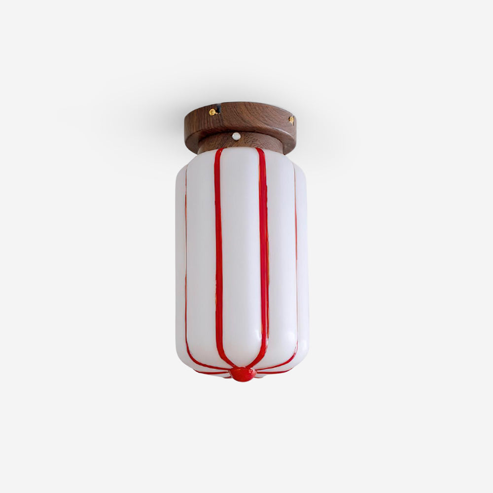 Ruby Streak Ceiling Lamp
