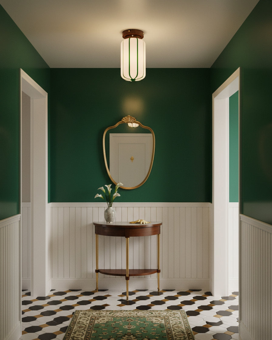 Ruby Streak Ceiling Lamp