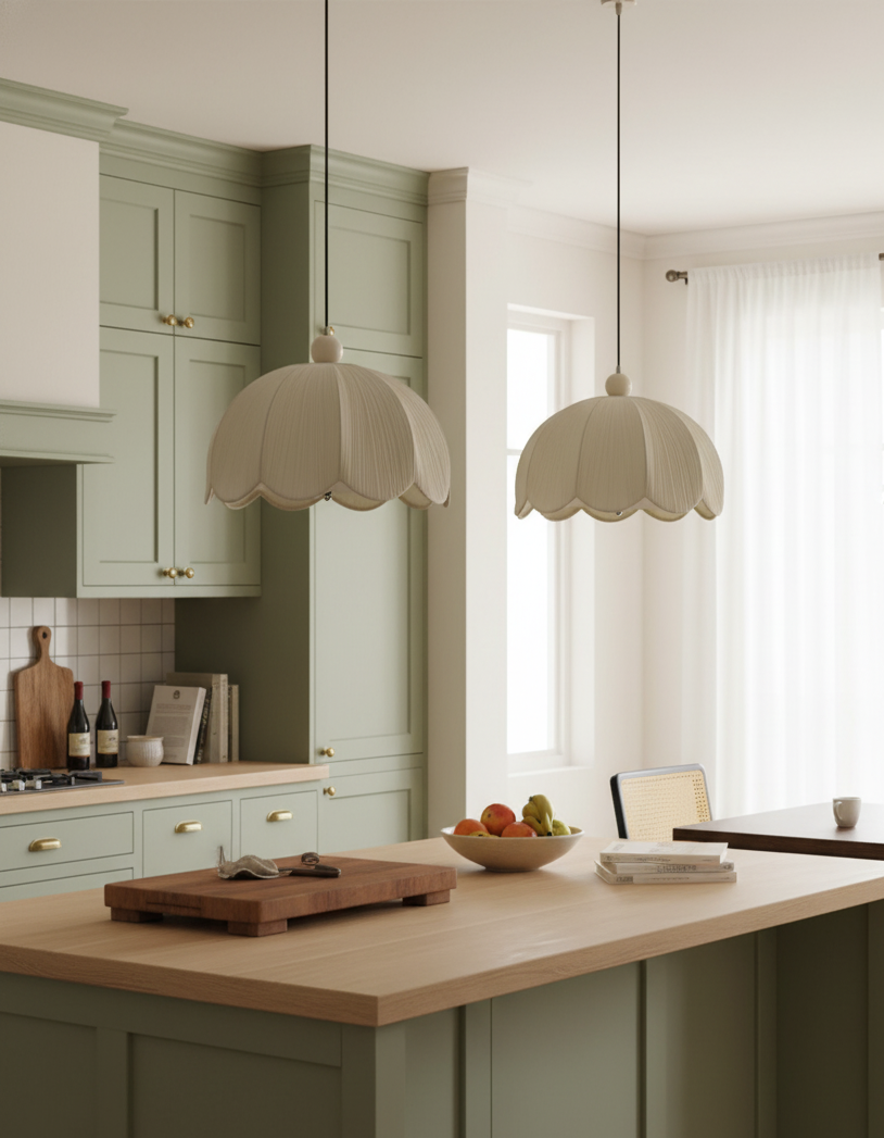 Ruffle Pendant Lamp