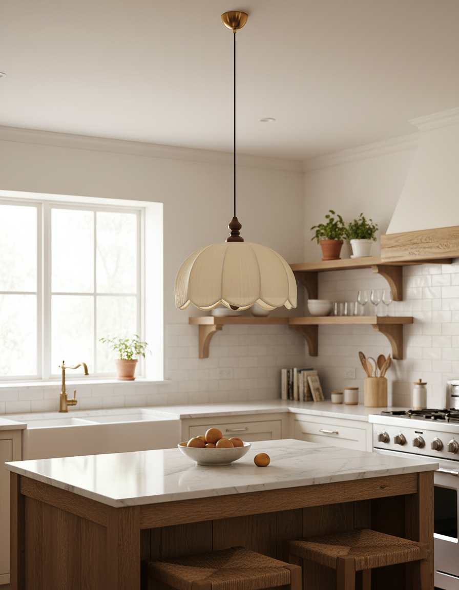 Ruffle Pendant Lamp