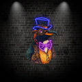 Toysign Steampunk Bird Neon Wall Decor – Retro LED Light with a Victorian Vibe, Perfect for Café, Bar or Gaming Room,Unique Gift