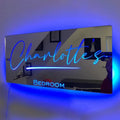 Personalized Name Mirror Light For Bedroom LED Light Up Mirror for Wall Custom Photo Christmas Valentine's Day Wedding Gifts