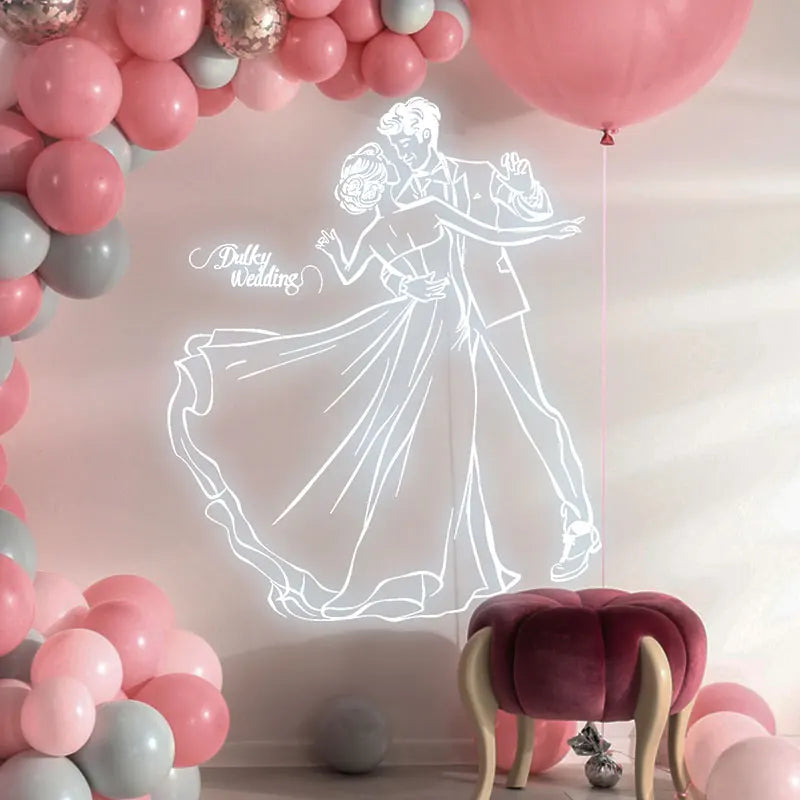 Wedding Dancing Atmosphere Decoration LED Neon Sign