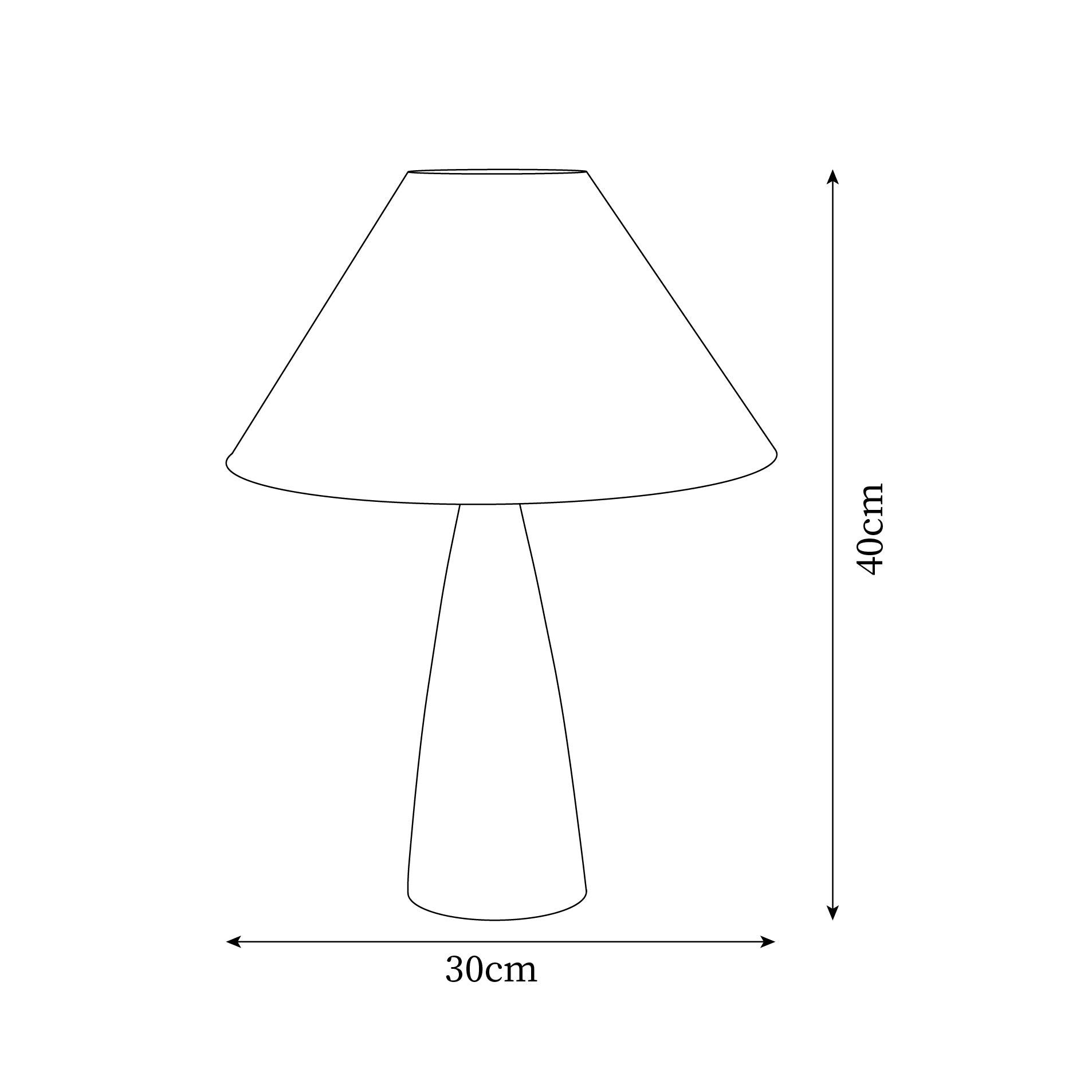 Sandstone Table Lamp