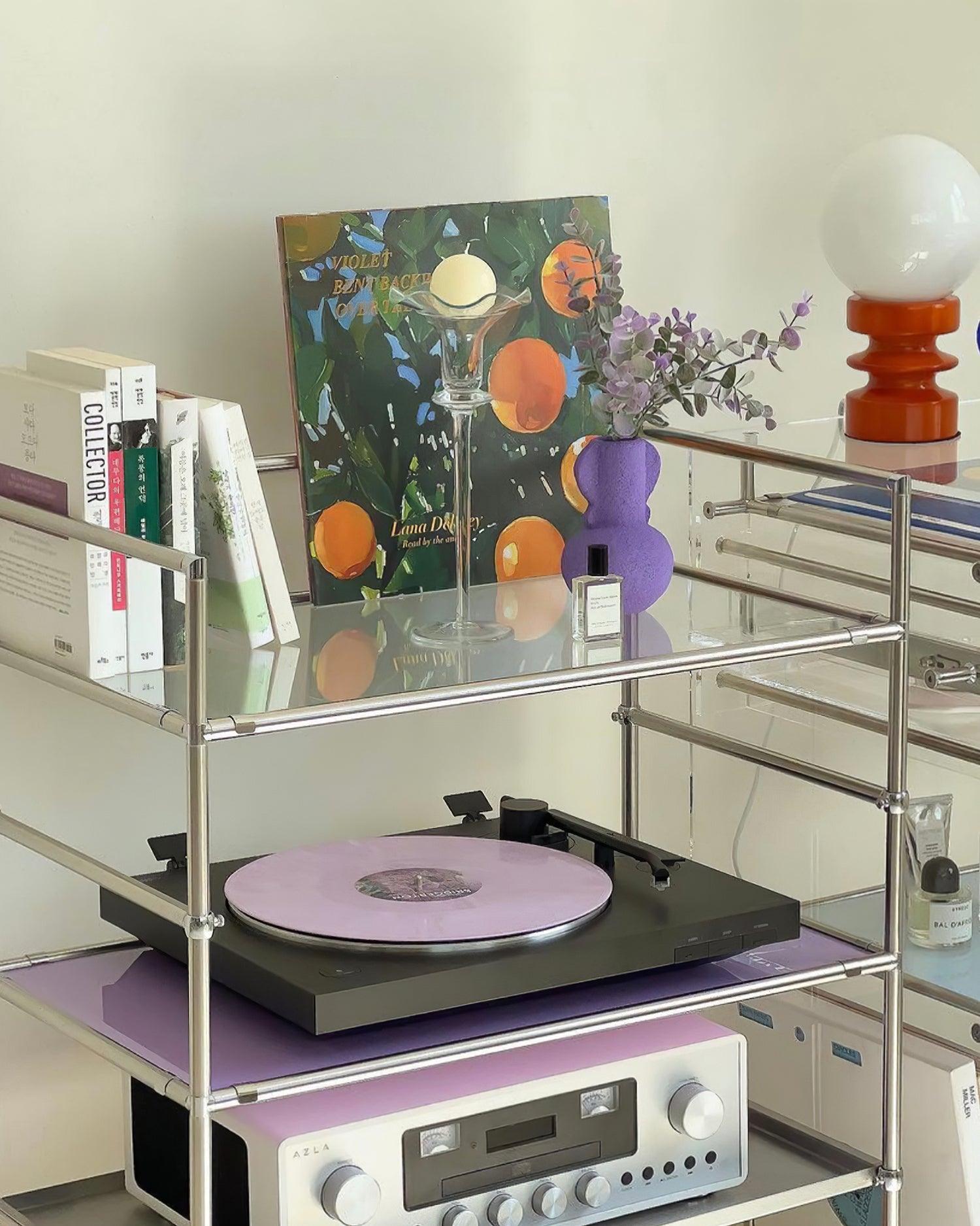 Sankey Orange Table Lamp