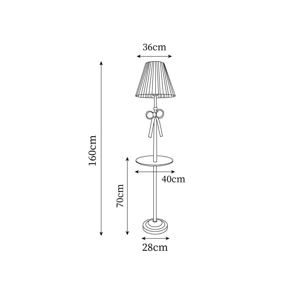 Sara Ribbon Floor Lamp
