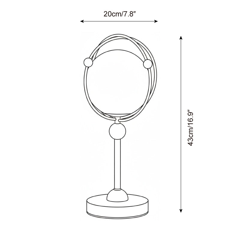 Saturn Hoop Table Lamp