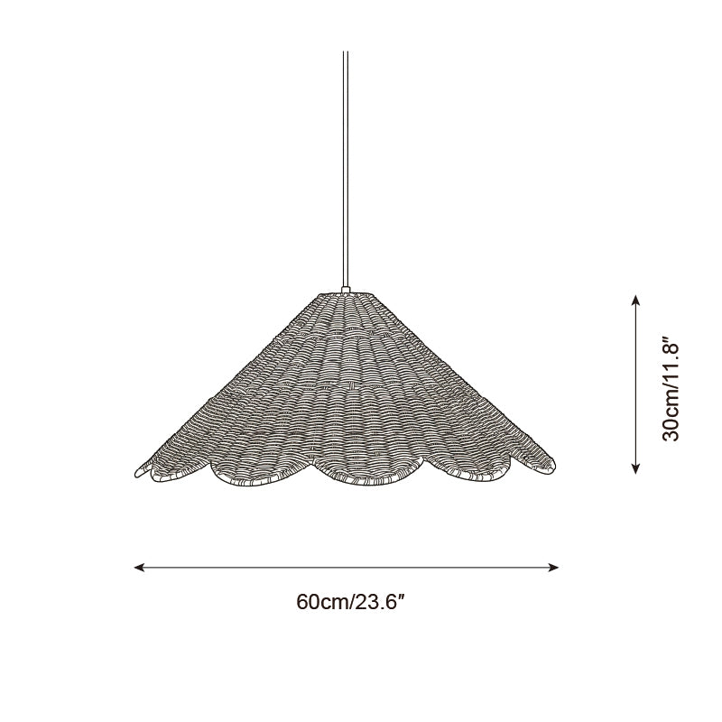 Scallop Pendant Lamp