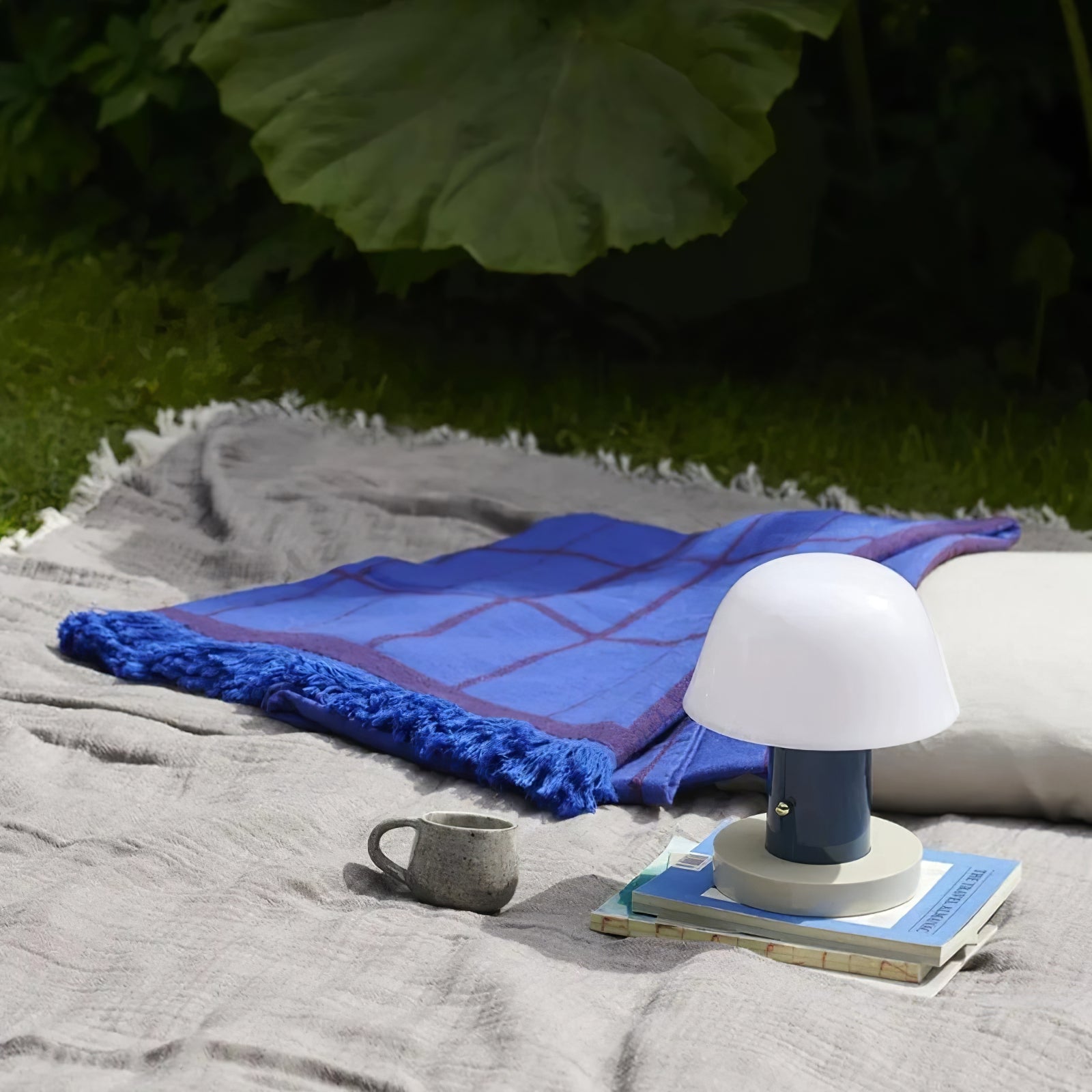Touch Charge Mushroom Lamp