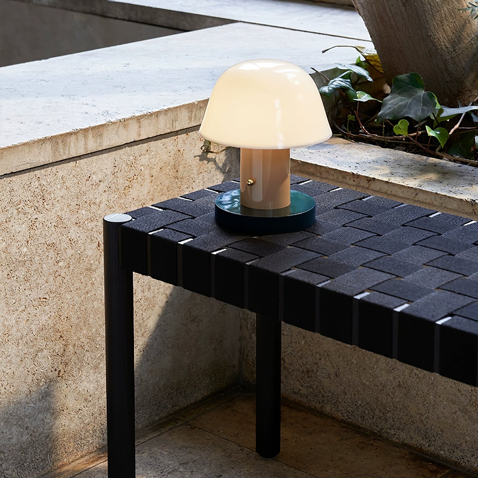 Touch Charge Mushroom Lamp