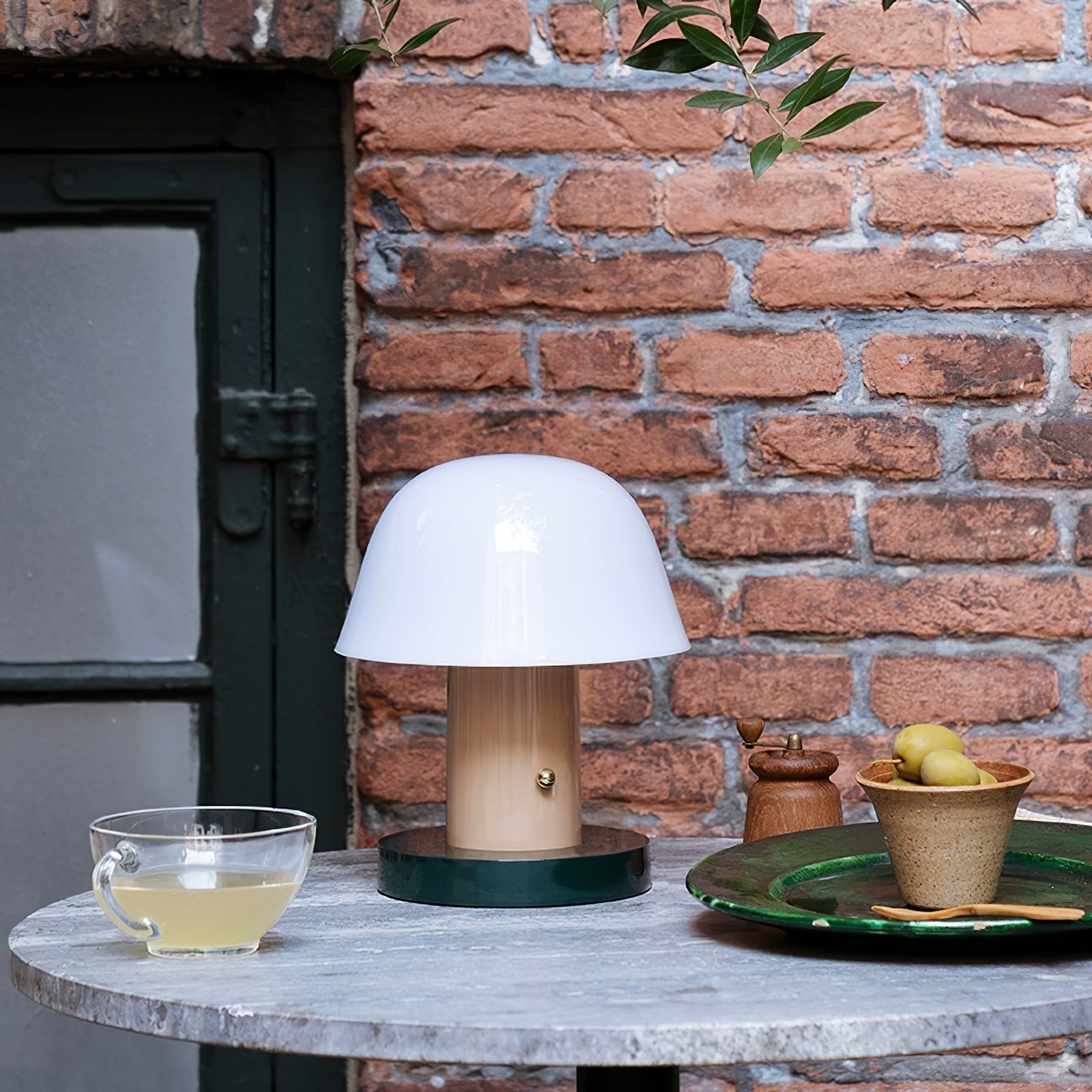 Touch Charge Mushroom Lamp