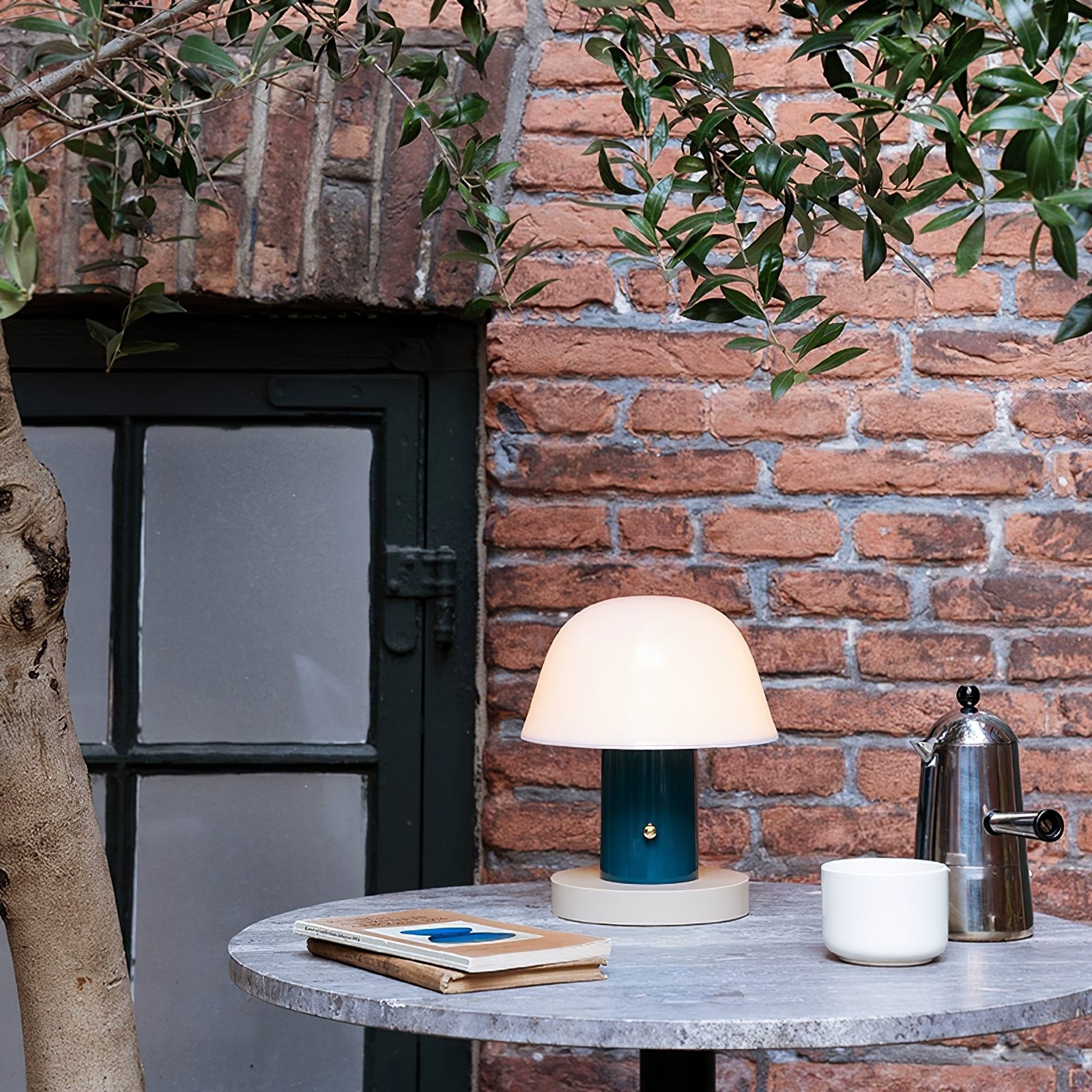 Touch Charge Mushroom Lamp