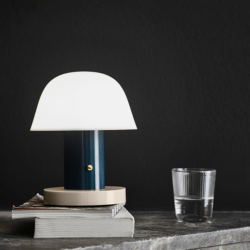 Touch Charge Mushroom Lamp