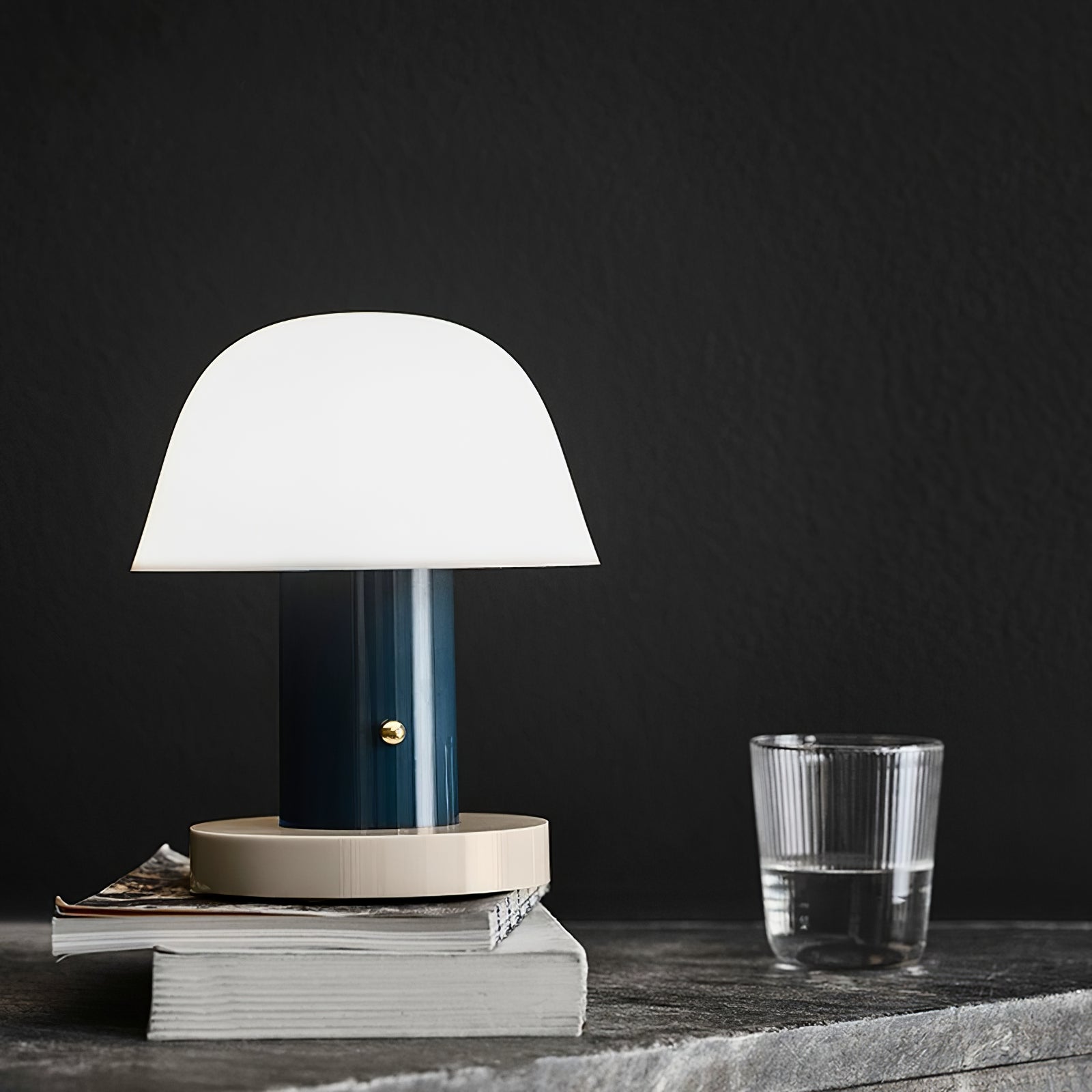 Touch Charge Mushroom Lamp