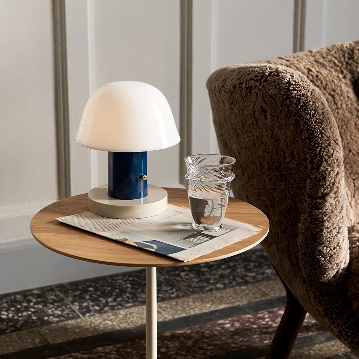 Touch Charge Mushroom Lamp