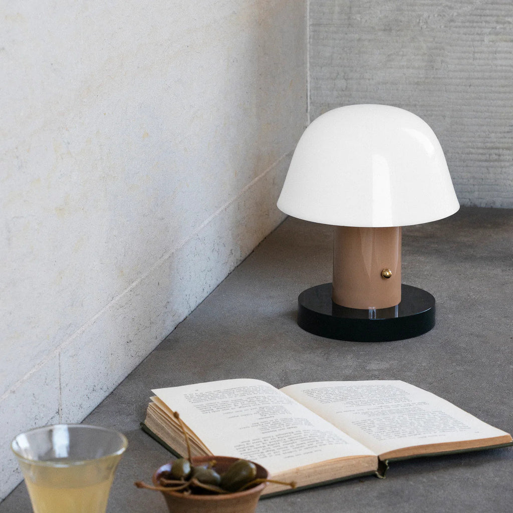 Touch Charge Mushroom Lamp