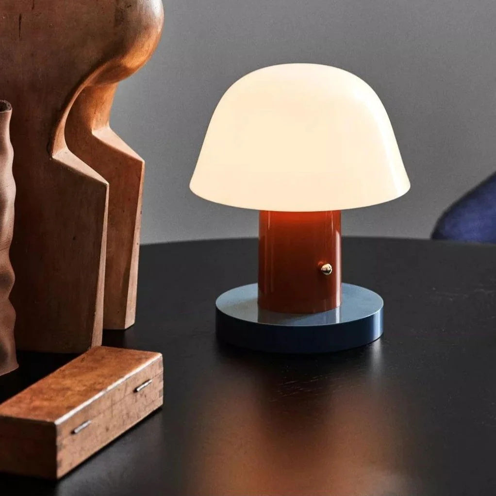Touch Charge Mushroom Lamp
