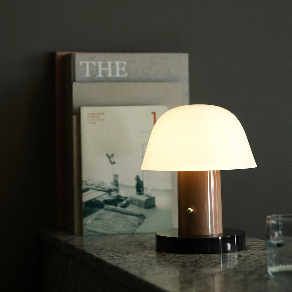 Touch Charge Mushroom Lamp