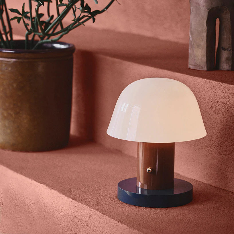 Touch Charge Mushroom Lamp