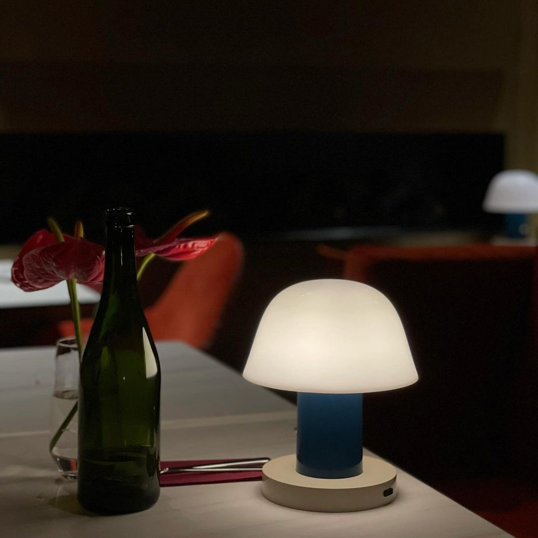 Touch Charge Mushroom Lamp