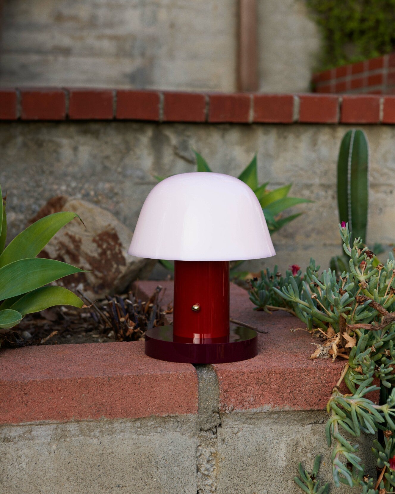 Touch Charge Mushroom Lamp