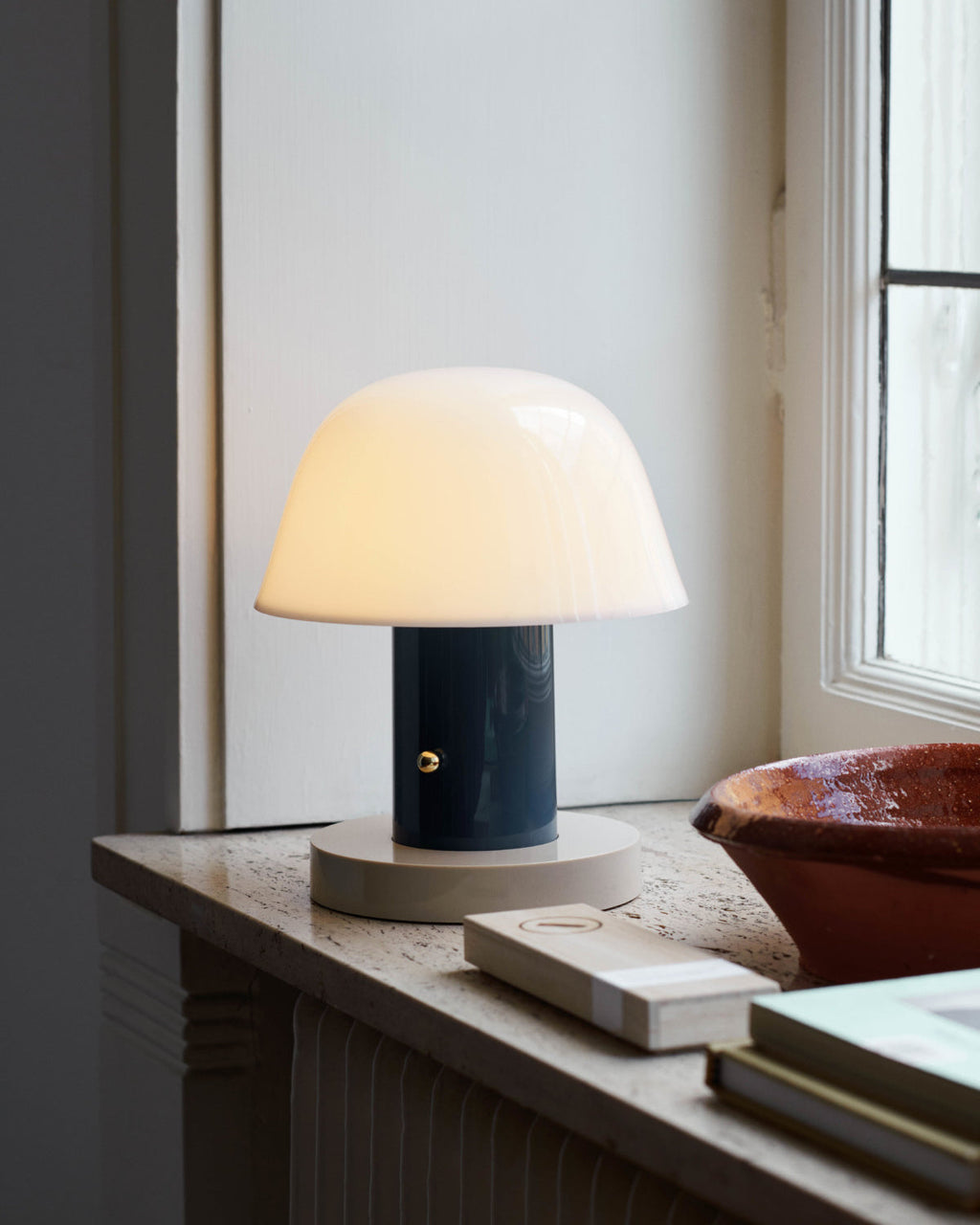 Touch Charge Mushroom Lamp