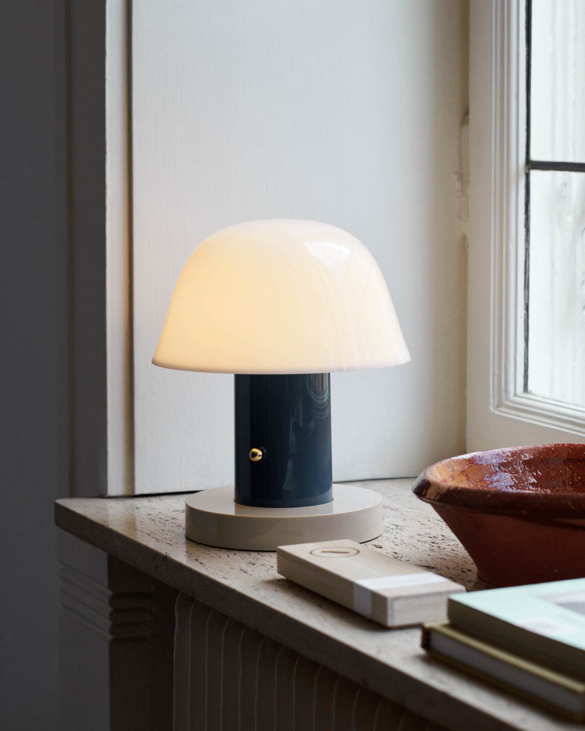 Touch Charge Mushroom Lamp