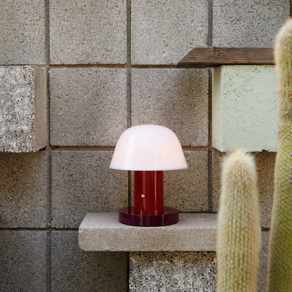 Touch Charge Mushroom Lamp