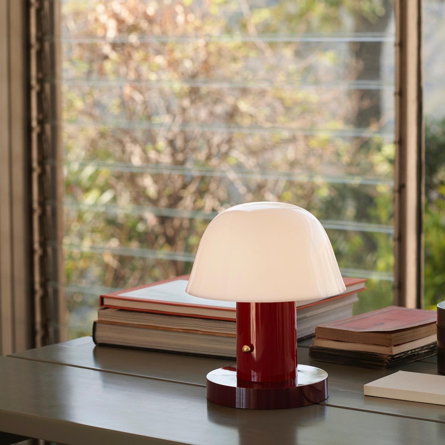 Touch Charge Mushroom Lamp