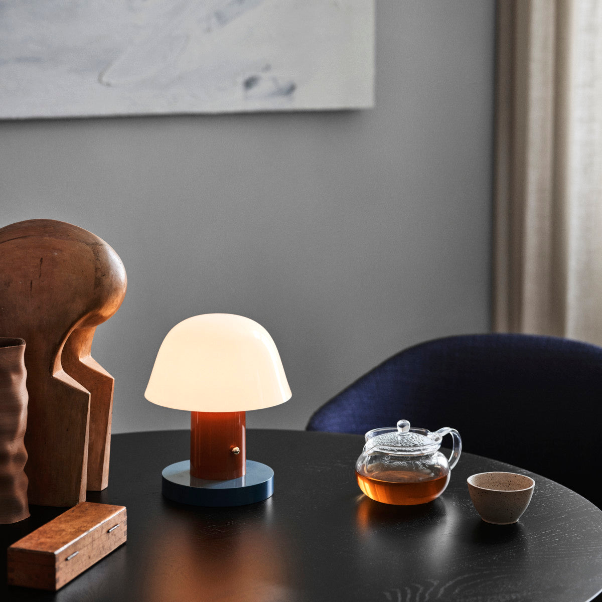 Touch Charge Mushroom Lamp