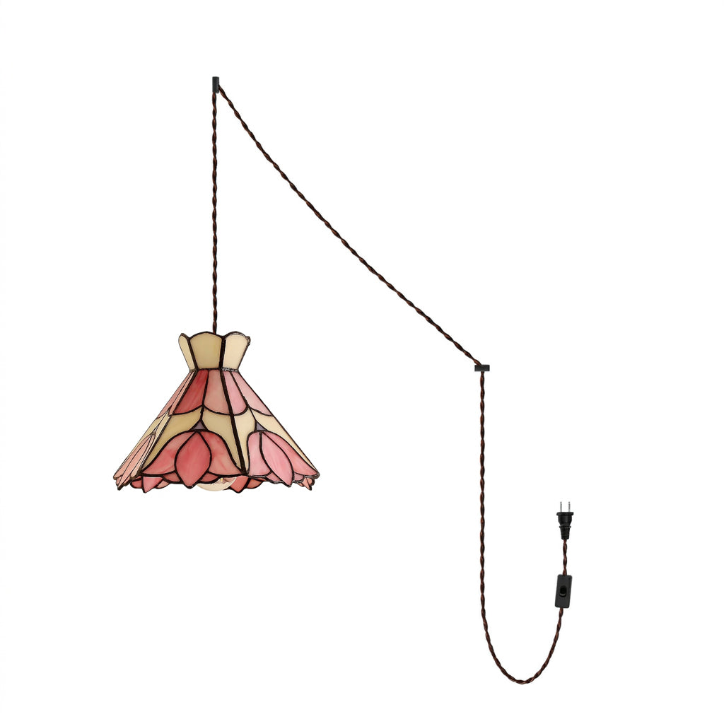 Serena Tiffany Plug In Pendant Light