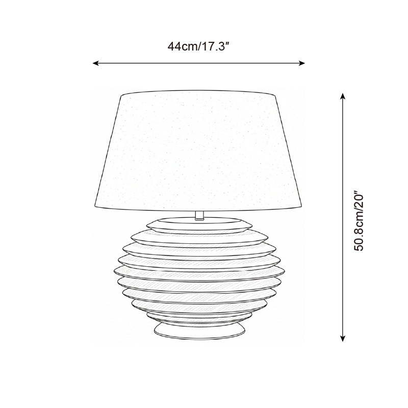 Serenity Strata Table Lamp