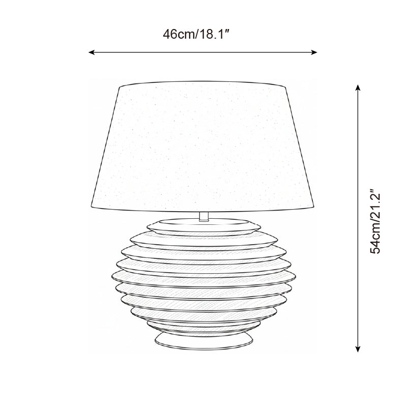 Serenity Strata Table Lamp