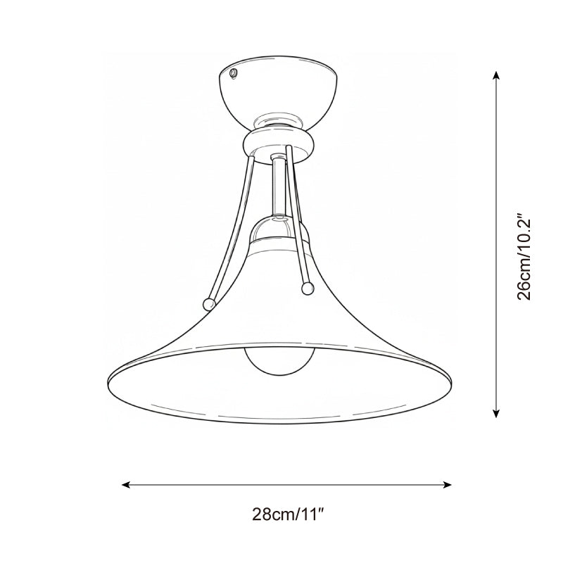 Sereno Dome Ceiling Lamp