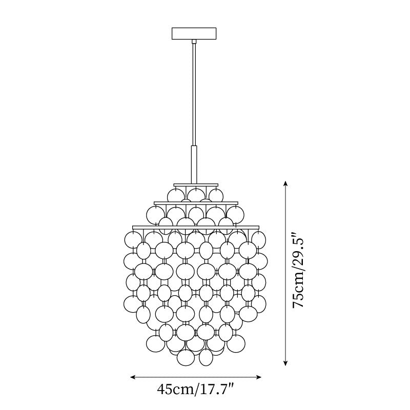 Shell Chandelier
