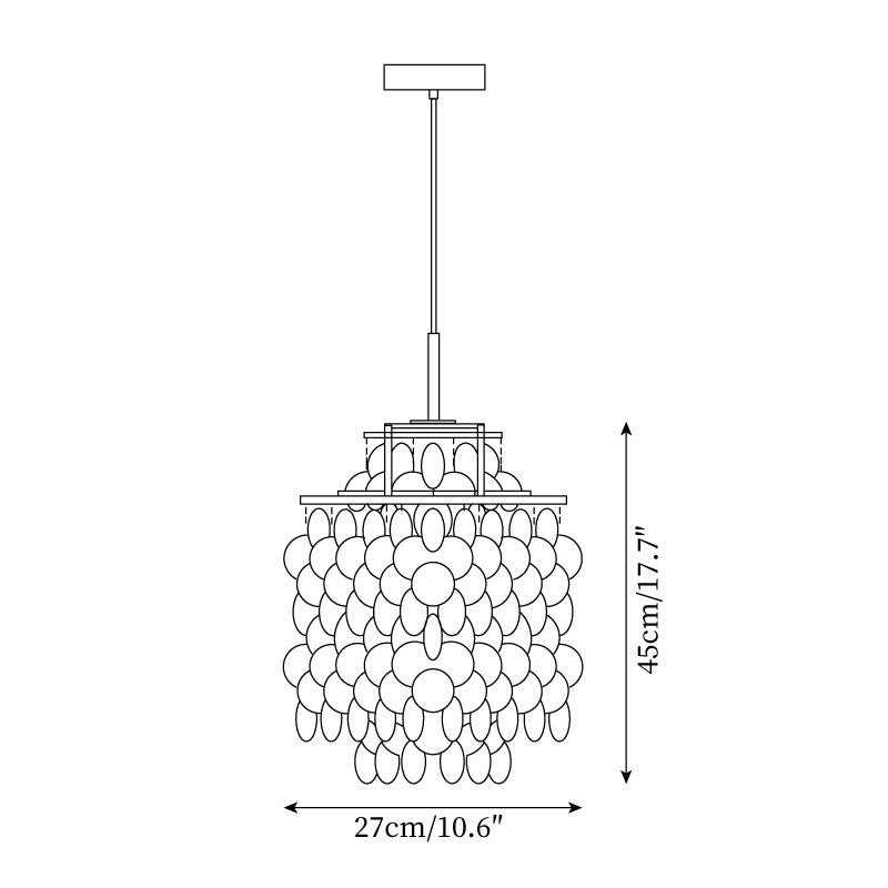 Shell Chandelier
