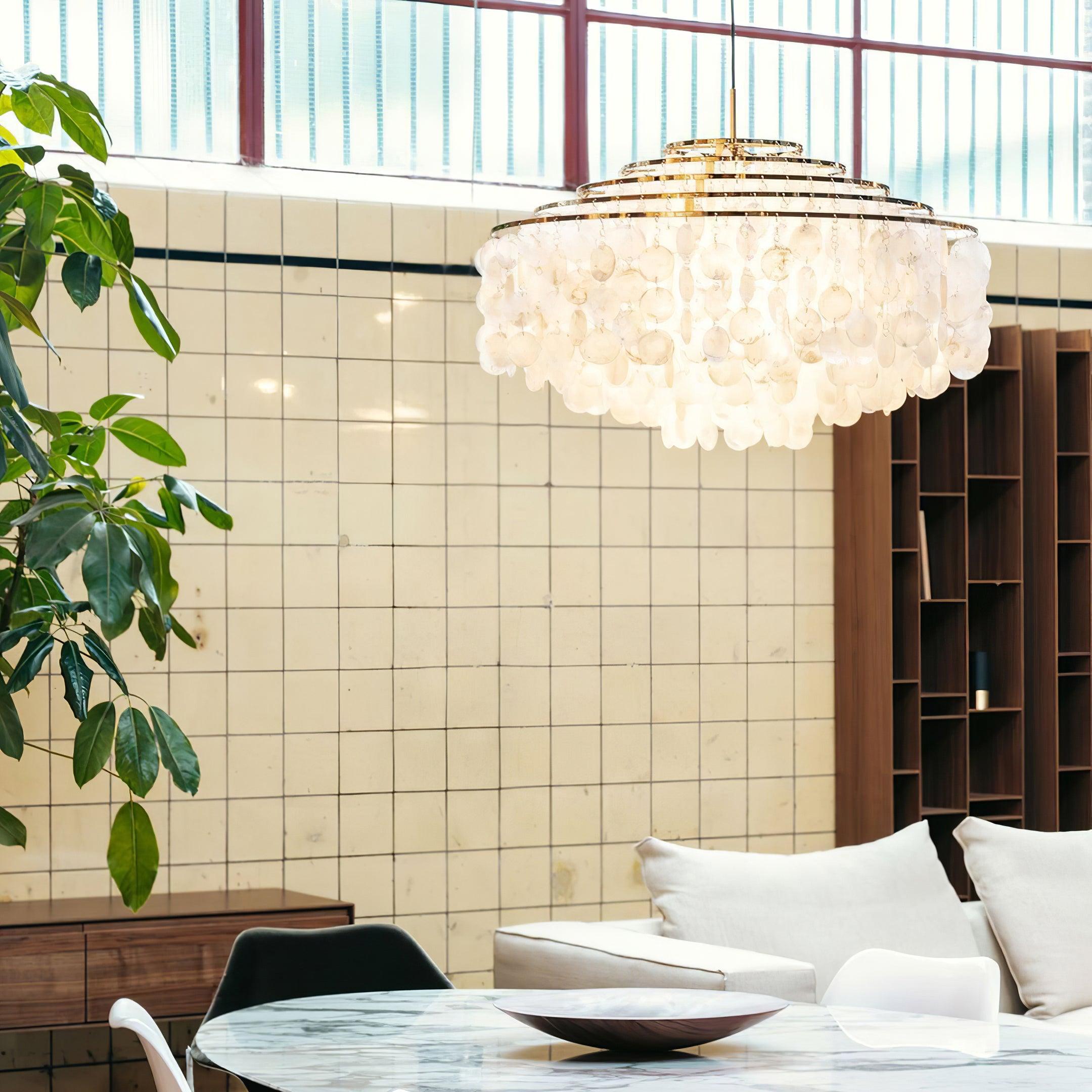 Shell Chandelier
