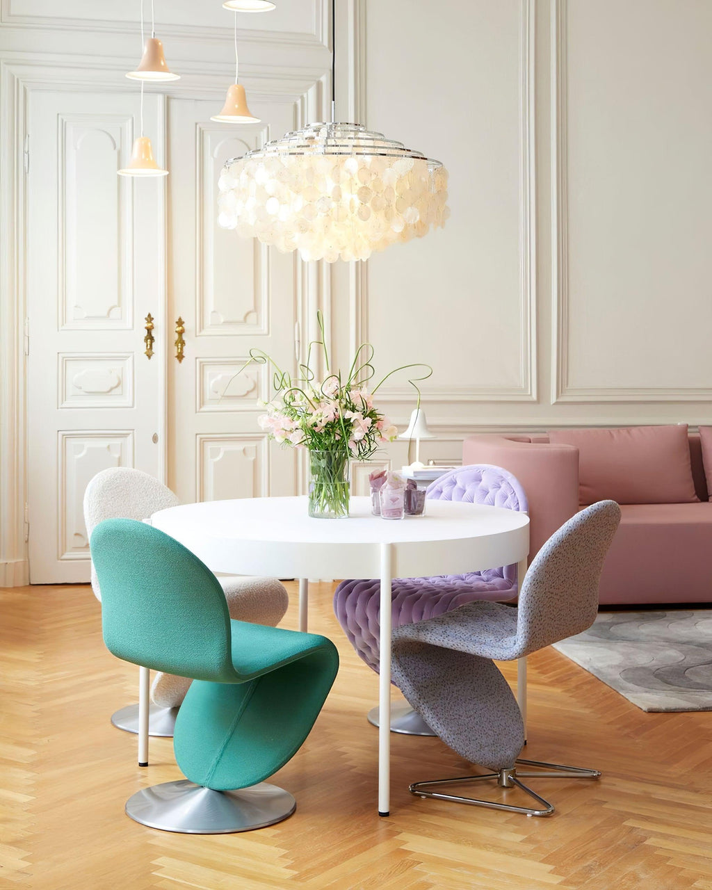 Shell Chandelier