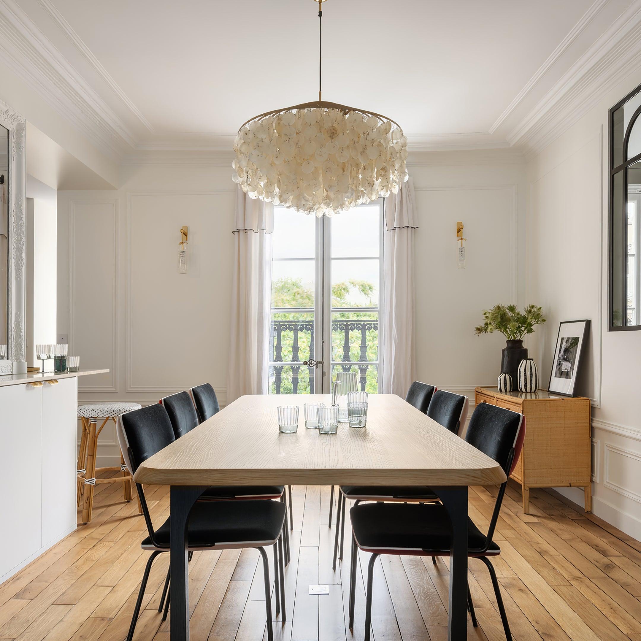 Shell Chandelier