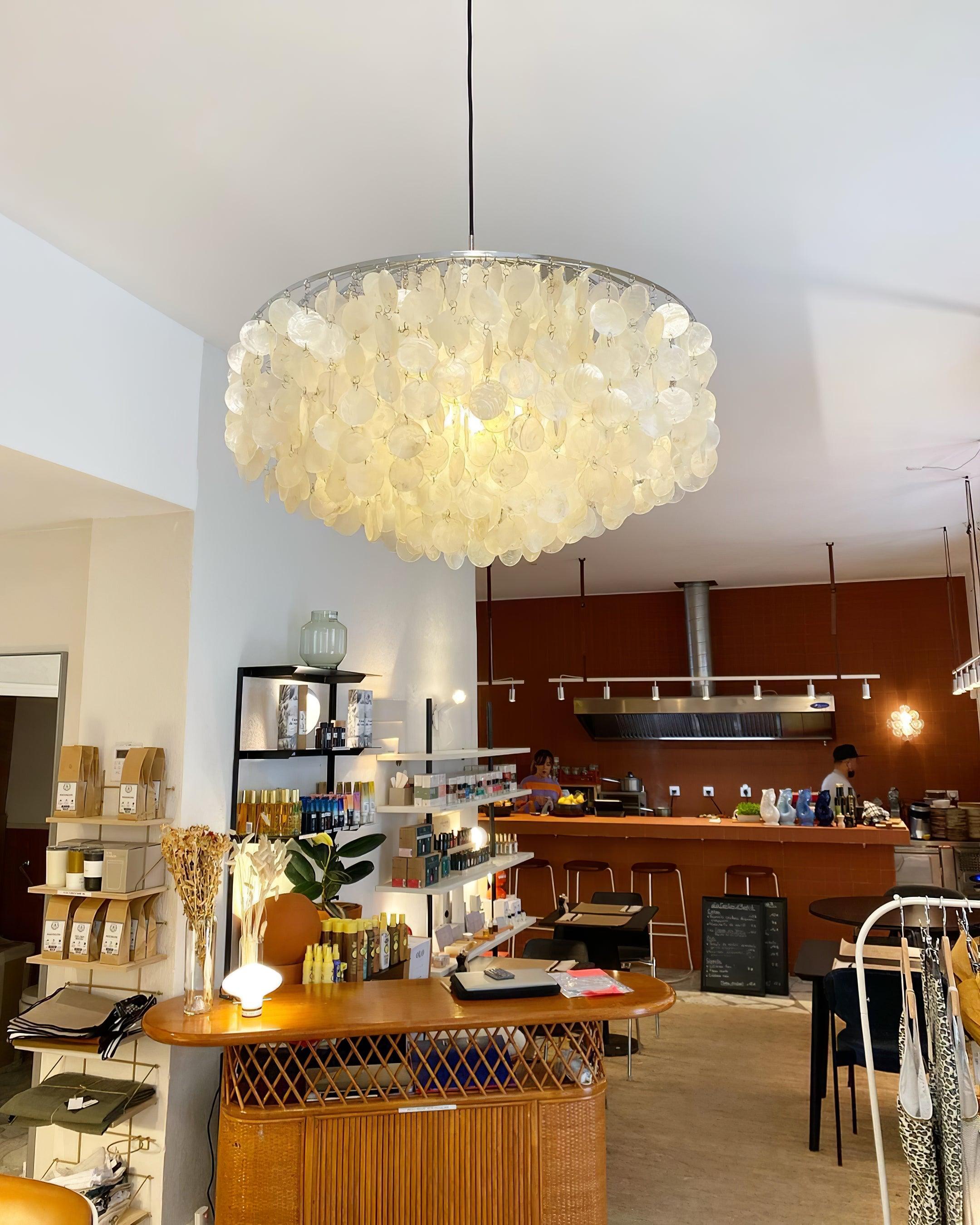 Shell Chandelier