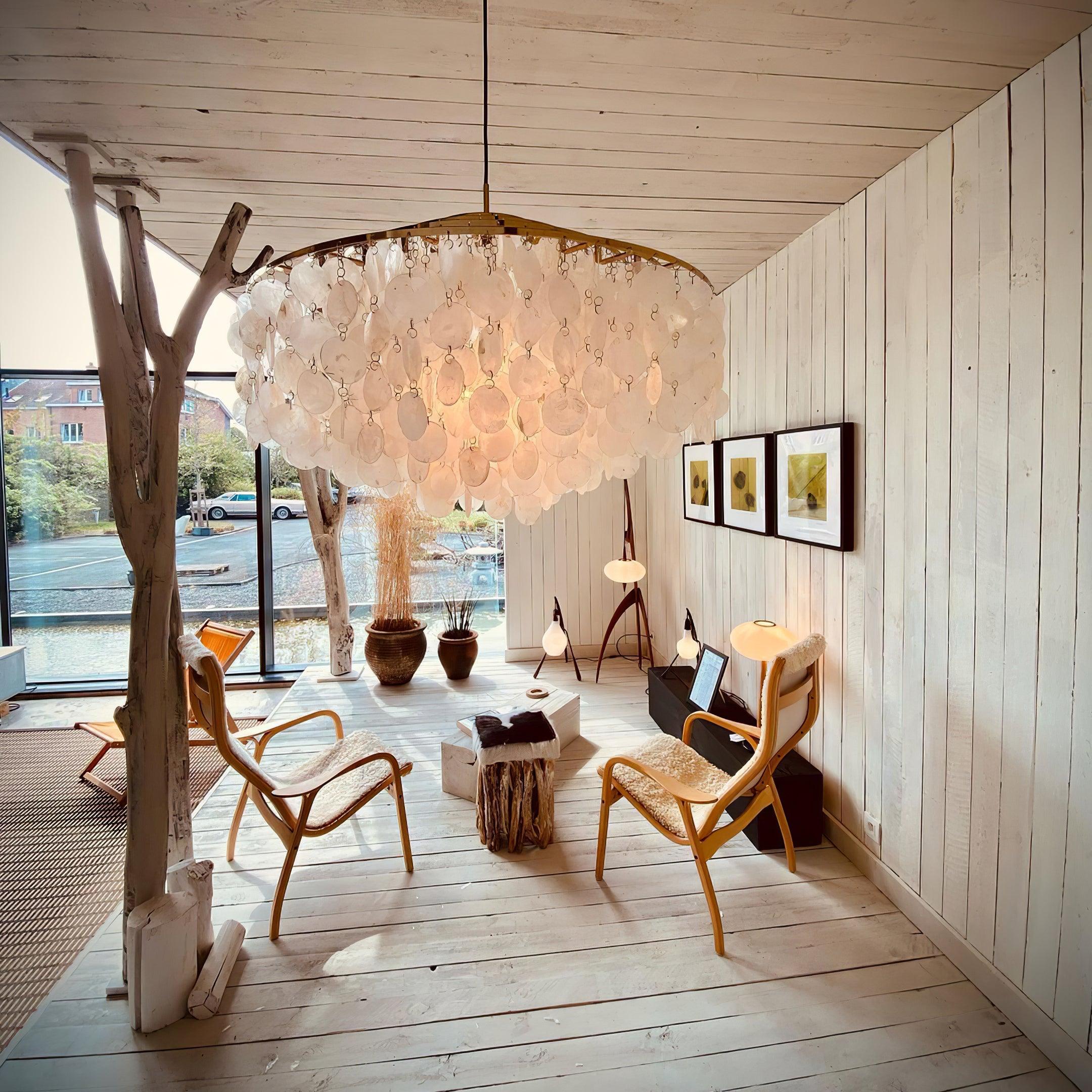 Shell Chandelier
