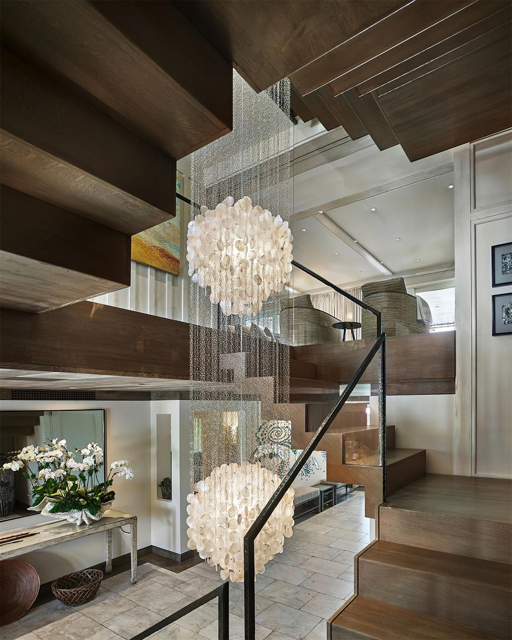 Shell Collections Chandelier