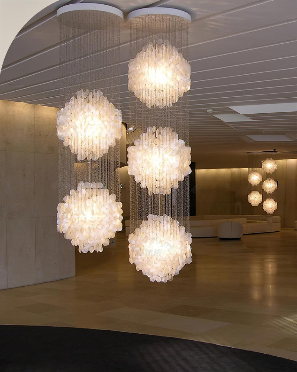 Shell Collections Chandelier