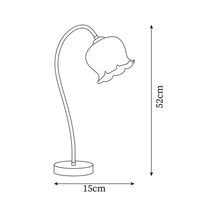 Siena Brass Table Lamp