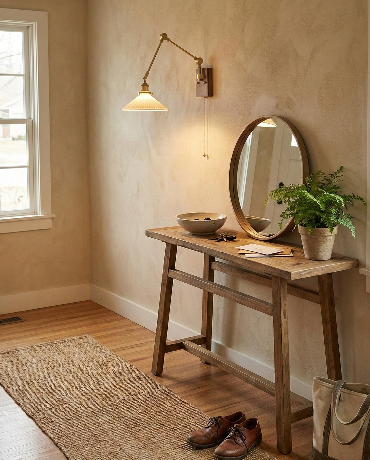 Silverton Swing Arm Wall Lamp