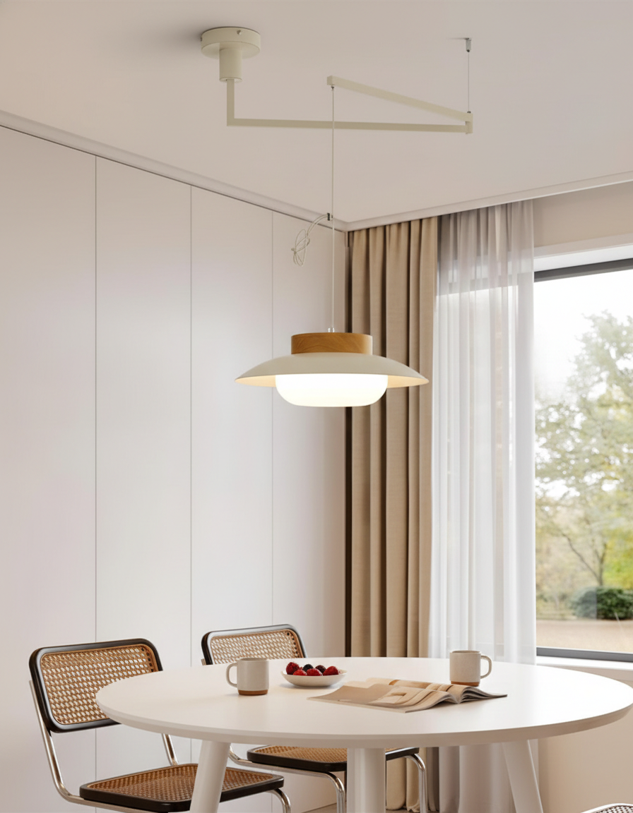 Sima Swing Arm Pendant Lamp