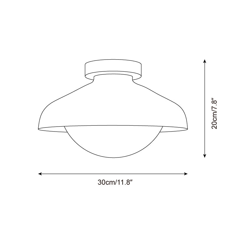 Skyline Dome Ceiling Lamp